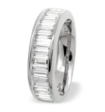 Ampalian Jewellery White Gold Diamond Eternity Ring (265)