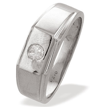 Ampalian Jewellery White Gold Diamond Ring (061)
