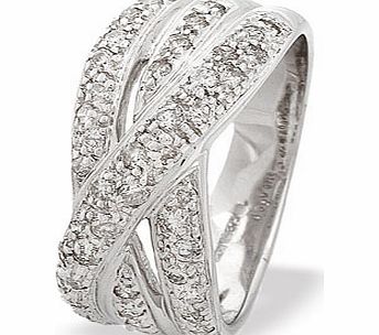 White Gold Diamond Ring (279)