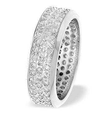 Ampalian Jewellery White Gold Diamond Ring (514)
