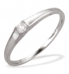 Ampalian Jewellery White Gold Diamond Solitaire Ring