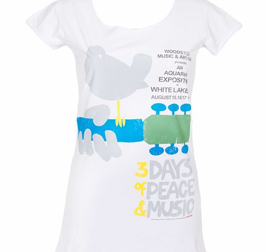 Amplified Clothing Ladies Peace and Music Woodstock T-Shirt from