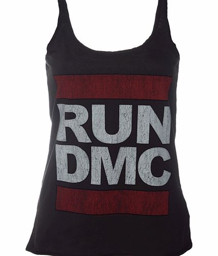 Amplified Clothing Ladies Run DMC Logo Strappy Vest from Amplified