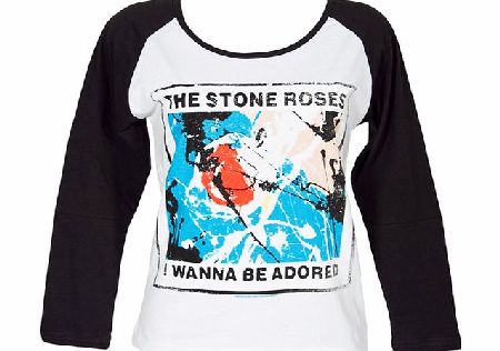 Amplified Clothing Ladies Stone Roses Wanna Be Adored Baseball