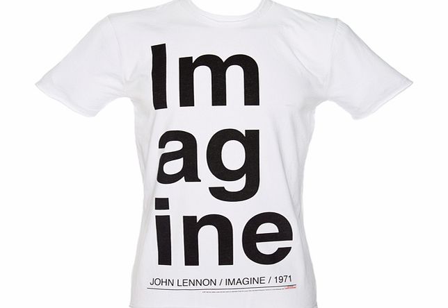 Amplified Clothing Mens John Lennon Imagine T-Shirt from