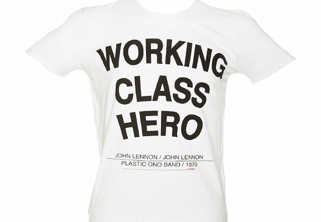 Mens John Lennon Working Class Hero Lyrics