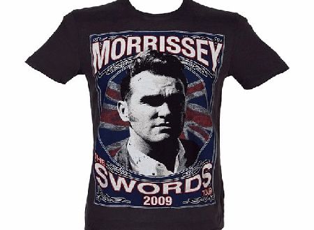 Mens Morrissey Swords 2009 Charcoal T-Shirt
