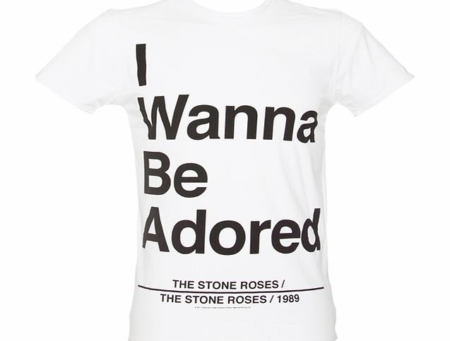 Amplified Clothing Mens Stone Roses Wanna Be Adored Lyrics