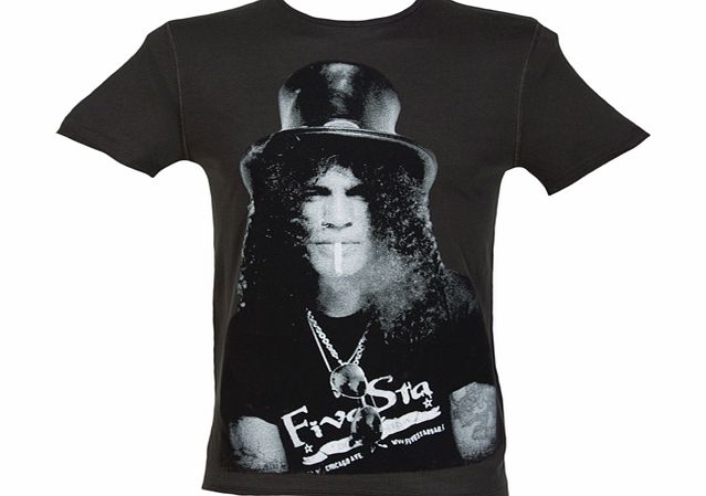 Amplified Ikons Mens Photographic Slash T-Shirt from