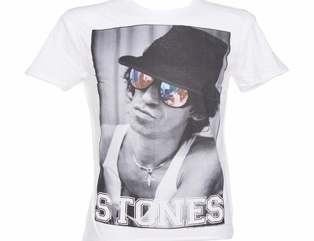 Mens Rolling Stones Out Of Control White