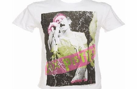 Amplified Ikons Mens Sex Pistols Johnny Rotten White