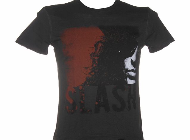 Amplified Ikons Mens Slash By The Sword Charcoal T-Shirt
