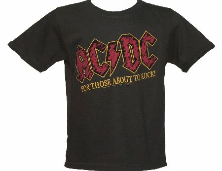 Amplified Kids Kids Grey Marble Washed For Those About To Rock