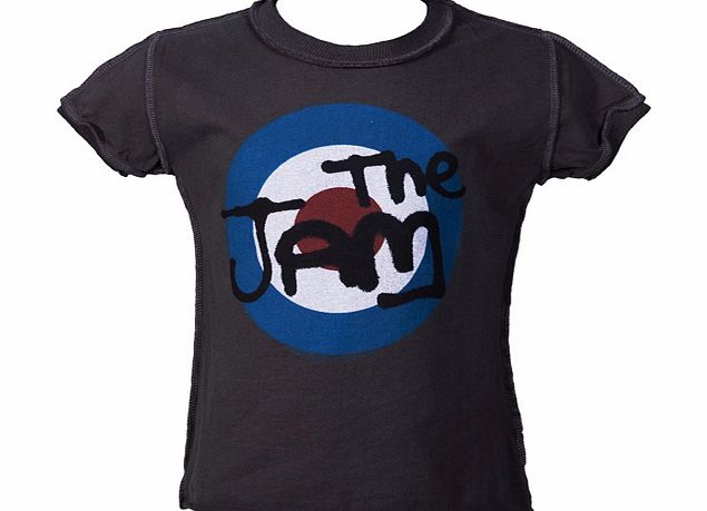 Amplified Kids Kids The Jam Target Logo Charcoal T-Shirt from