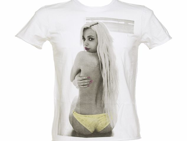 Mens Canary Pants White T-Shirt from