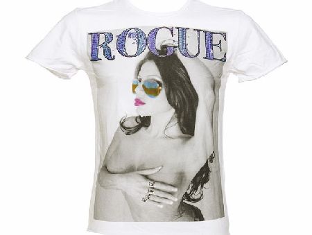 Mens Diamante Rogue White T-Shirt from