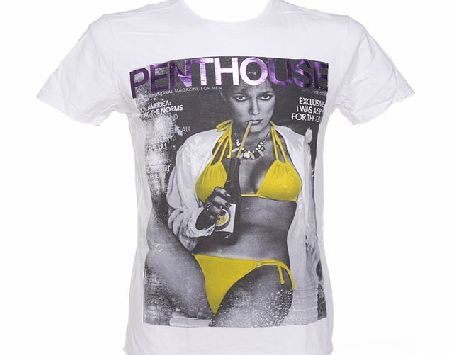 Amplified Pin-Ups Mens Penthouse Foil I Was A Spy White