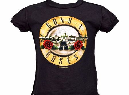 Amplified Vintage Kids Charcoal Guns N Roses Logo T-Shirt from