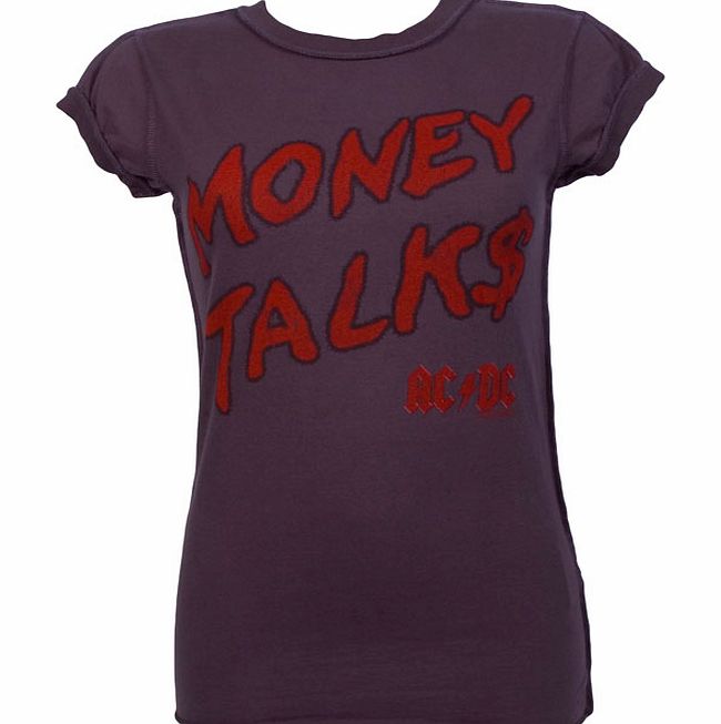 Ladies AC/DC Money Talks T-Shirt from Amplified Vintage