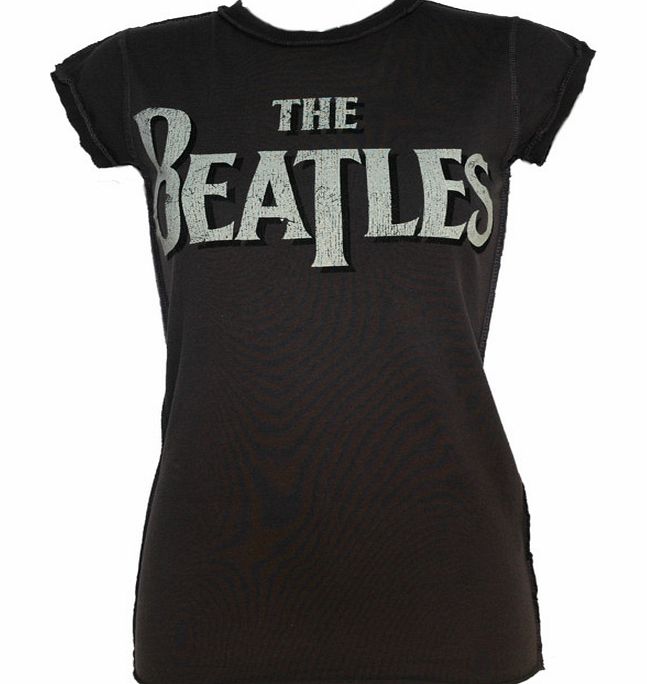 Ladies Beatles Logo T-Shirt from Amplified Vintage
