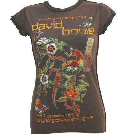 Ladies Bowie Hong Kong T-Shirt from Amplified Vintage
