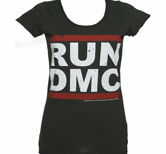 Ladies Classic Run DMC Logo T-Shirt from