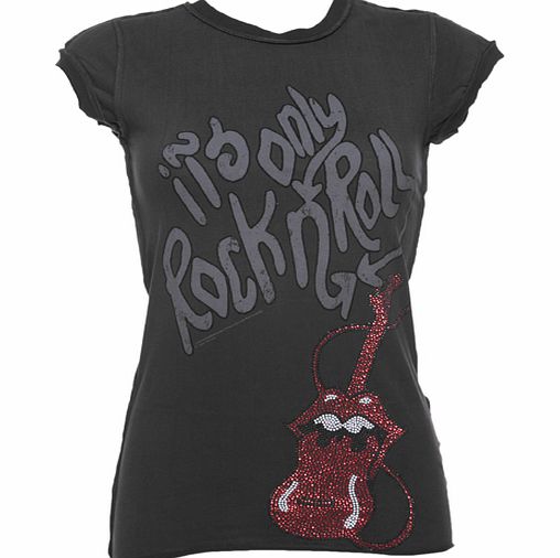 Amplified Vintage Ladies Diamante Rolling Stones Its Only