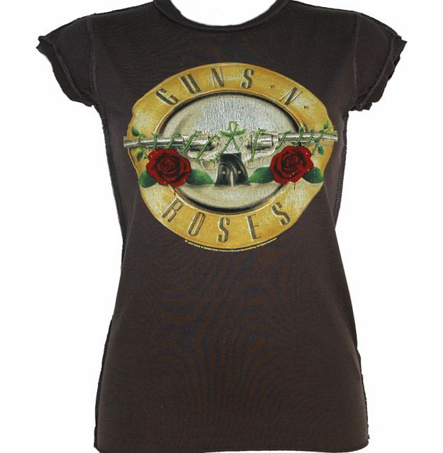 Ladies Guns N Roses Drum T-Shirt from Amplified Vintage