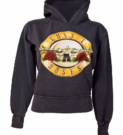 Amplified Vintage Ladies Guns N Roses Logo Hoodie from Amplified