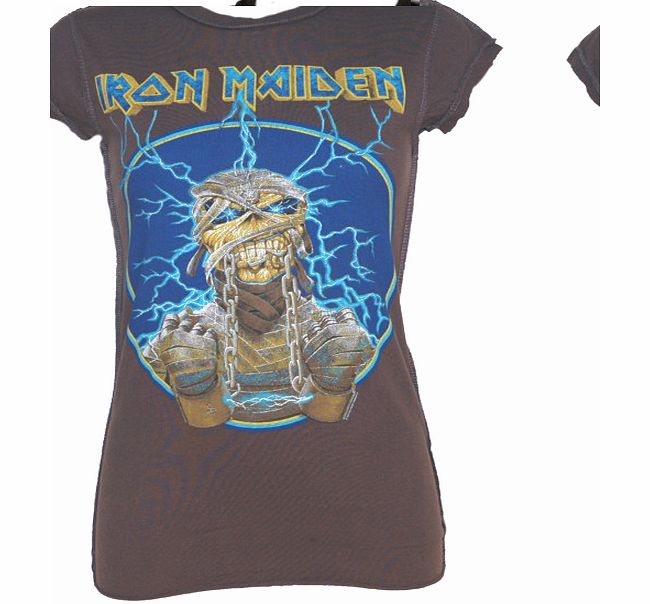 Ladies Iron Maiden Mummy T-Shirt from Amplified Vintage