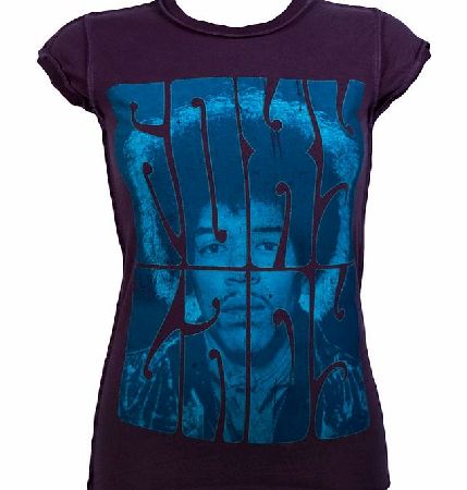 Amplified Vintage Ladies Jimi Hendrix Foxy Lady T-Shirt from