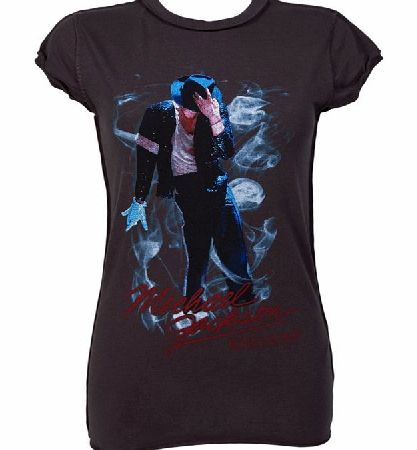 Amplified Vintage Ladies Michael Jackson Smoke T-Shirt from