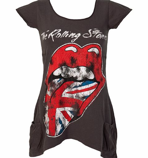Ladies Rolling Stones Licks UK Tongue Pocket