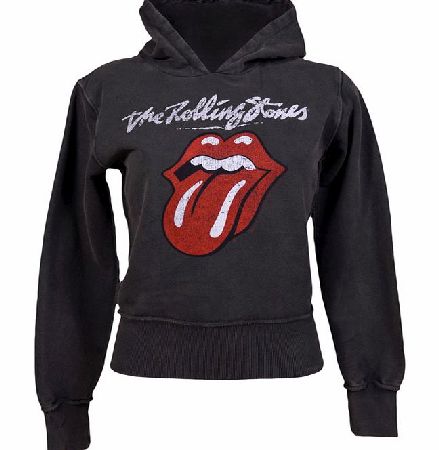 Ladies Rolling Stones Tongue Hoodie from