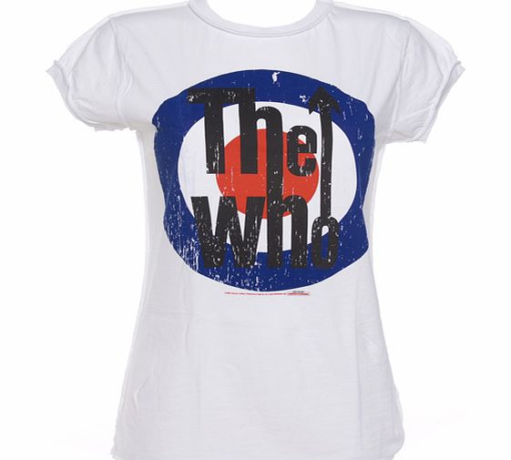 Ladies The Who Target White T-Shirt from