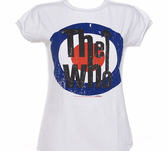 Ladies The Who Target White T-Shirt from