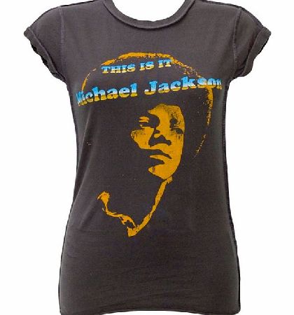 Amplified Vintage Ladies This Is It Michael Jackson T-Shirt from Amplified Vintage