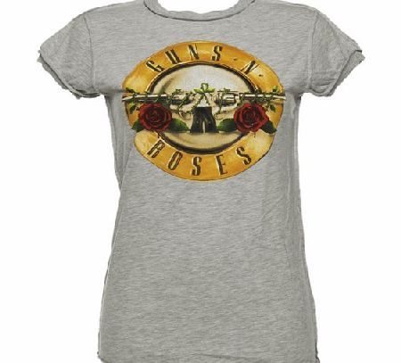 Amplified Vintage Limited Edition Ladies Guns N Roses Logo Grey