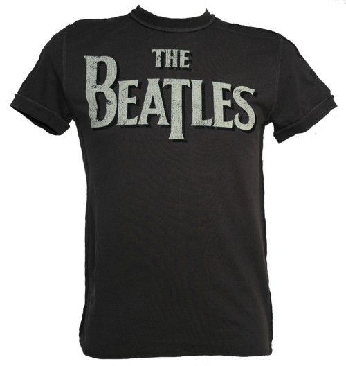 Men` Beatles Logo T-Shirt from Amplified Vintage