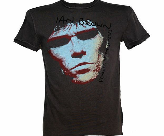 Amplified Vintage Men` Ian Brown T-Shirt from Amplified Vintage