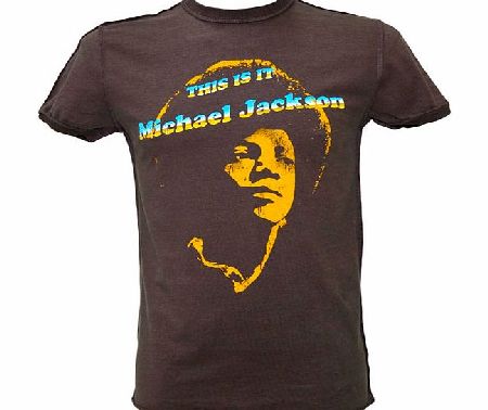 Men` This Is It Michael Jackson T-Shirt from Amplified Vintage
