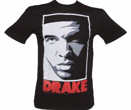 Amplified Vintage Mens Black Take Care Drake T-Shirt from