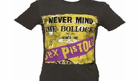 Amplified Vintage Mens Charcoal Never Mind The Bollocks Sex