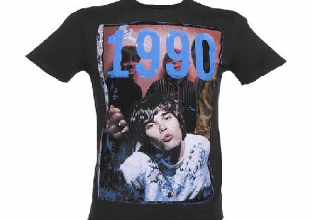 Amplified Vintage Mens Charcoal Stone Roses So Young 1990