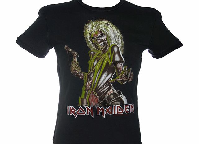 Mens Iron Maiden Killers Charcoal T-Shirt