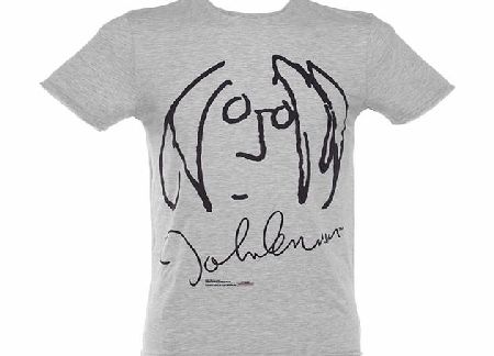 Mens John Lennon Jealous Guy Grey Marl