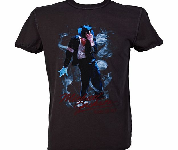 Amplified Vintage Mens Michael Jackson Smoke T-Shirt from