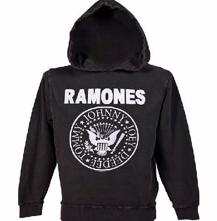 Mens Ramones Logo Hoodie from Amplified