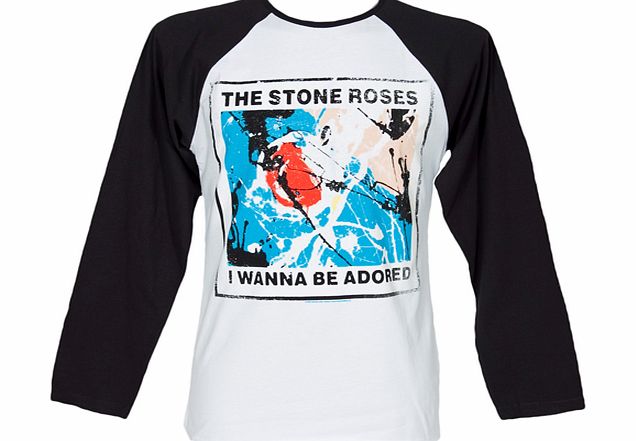 Amplified Vintage Mens Stone Roses Wanna Be Adored Baseball