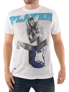 White Pin Up Tracey T-Shirt